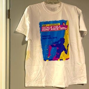 SICKLE CELL ROAD RACE/WALK T-SHIRT